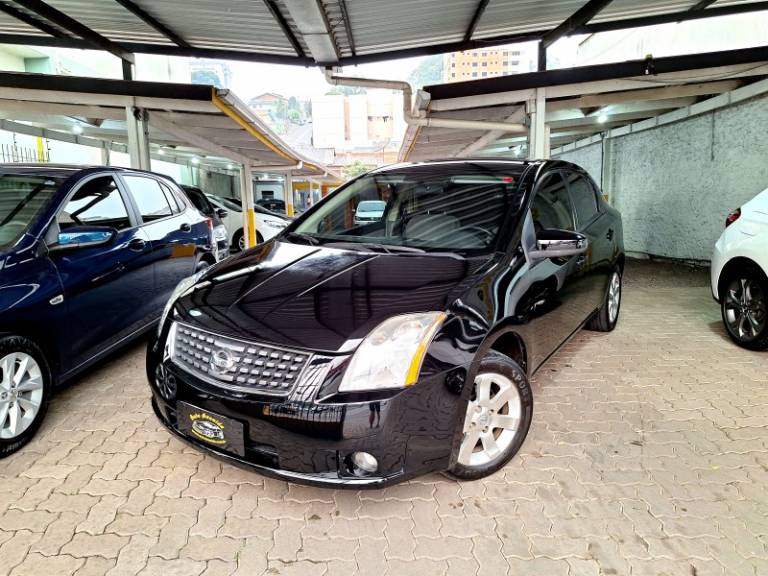 NISSAN - SENTRA - 2007/2008 - Preta - Sob Consulta