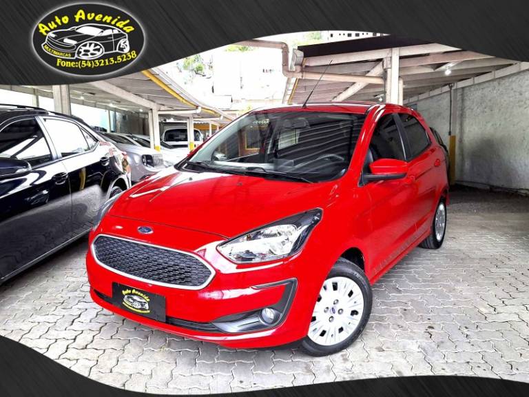 FORD - KA - 2020/2021 - Vermelha - R$ 56.900,00