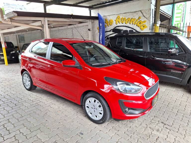 FORD - KA - 2020/2021 - Vermelha - R$ 56.900,00